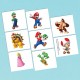 紋身貼紙 Super Mario (8張)